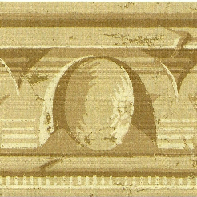 ARCHITECTURAL GOLDEN MOLDINGS Wallpaper Border 30 feet length FREE