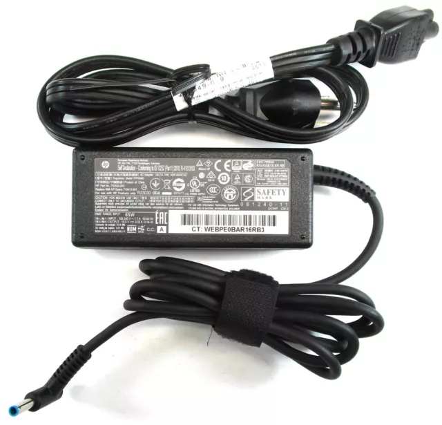 Genuine HP Laptop Charger AC Power Adapter 753559-003 710412-001 19.5V 3.33A 65W