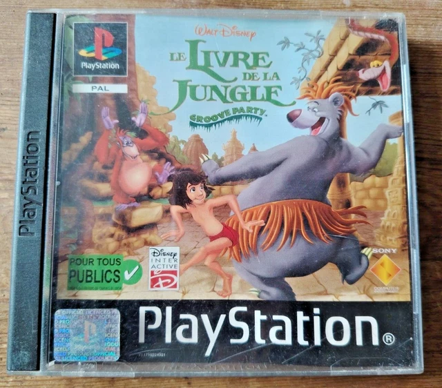 Notice Jeu Vidéo PS1 Le Livre De La Jungle - Manuel D'instructions - Sony PlayStation 1