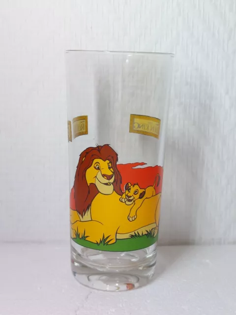 Verre Disney Le Roi Lion Mufasa Simba The Lion King