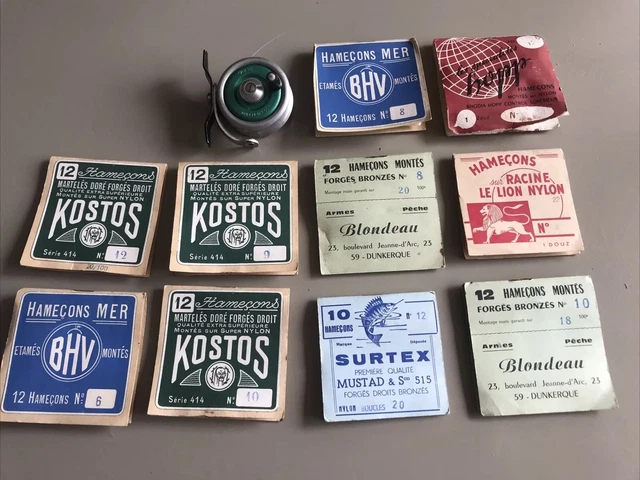 Ancien Hameçon Tortue - Matériel De Pêche Vintage (Mouche, Vif, Leurre, Bateau, Glace)