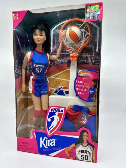 Kira Barbie Doll 1998 WNBA Rebecca Lobo Basketball NRFB Mattel
