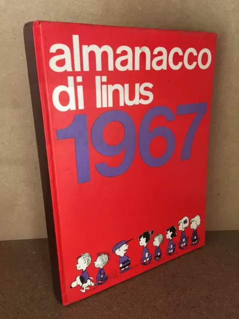 ALMANACCO DI LINUS 1967 Milano Libri Edizioni CARTONATO