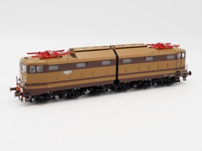 RIVAROSSI HO LOCOMOTIVA elettrica E 656 001 FS art 1453-1 accensione