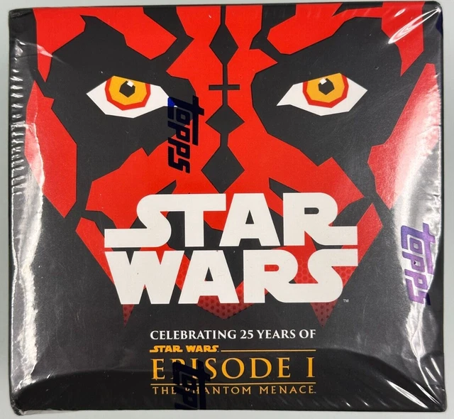 2024 TOPPS STAR Wars The Phantom Menace Chrome Sapphire Edition Hobby