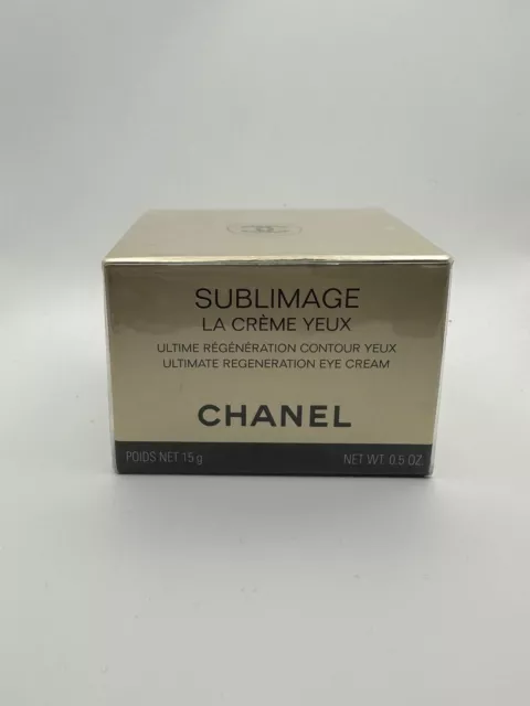 CHANEL SUBLIMAGE LA Creme Texture Supreme Cream,yeux Ultimate Eye Cream  $32.32 - PicClick AU