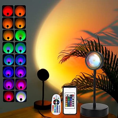 JIMEI SUNSET LAMP Projection Sunlight Lamp Night Light Projector APP