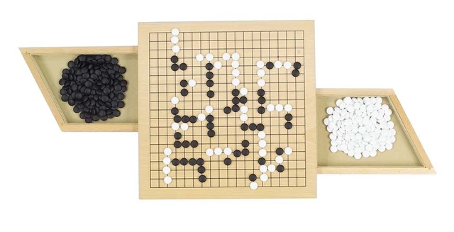 GOKI Jeu de go - Avec tiroirs - Jeux - Jouets