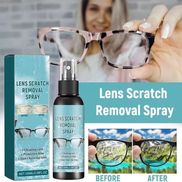 Gentle Cleaning Lens Cleaner for Eyeglasses  Home