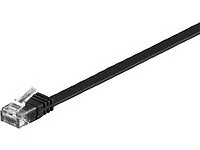 MicroConnect V-UTP602S-FLACH U/UTP CAT6 2M schwarz flach