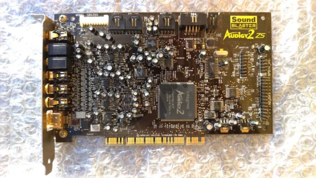 Scheda Audio PCI CREATIVE Sound Blaster AUDIGY 2 ZS / FIREWIRE - SB0350