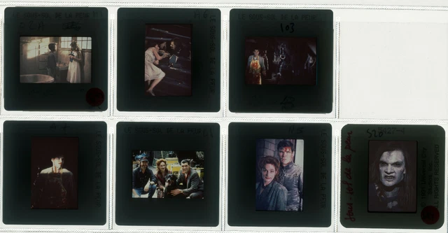 Lot 7 ektas slides originals The People Under the Stairs Wes Craven