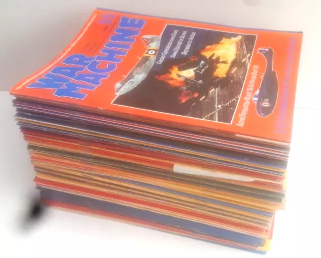 War Machine Magazine Collection Orbis Retro Vintage 1980s Mags 100+