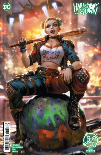 Harley Quinn 36 Nm Chew Suicide Squad Variant Dc Comics 2024