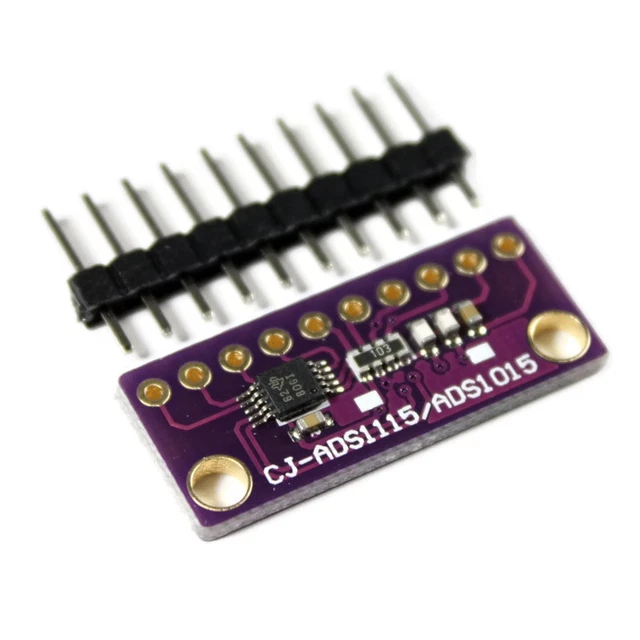 ADS1115 4-KANAL 16-BIT Analog-Digital-Wandler, Adc-Modul, I2C pour ...