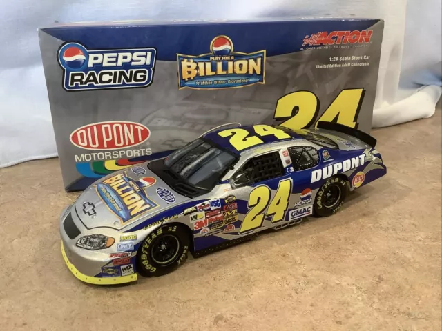 2004 Jeff Gordon #24 "PEPSI BILLION DOLLARS" Chevy  Monte Carlo 1/24 Action