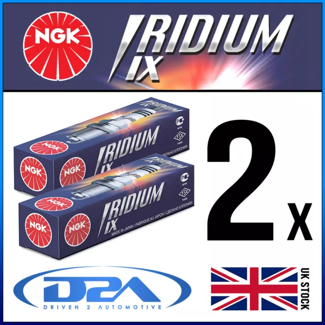 2x NGK CR9EIX 3521 Iridium IX Spark Plugs