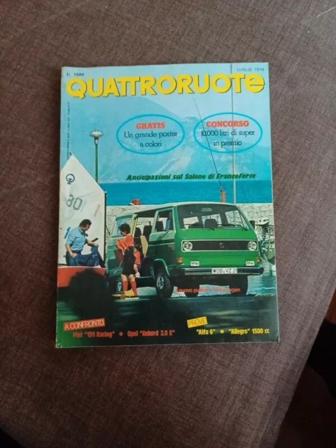 Quattroruote - N 284, Luglio - 1979