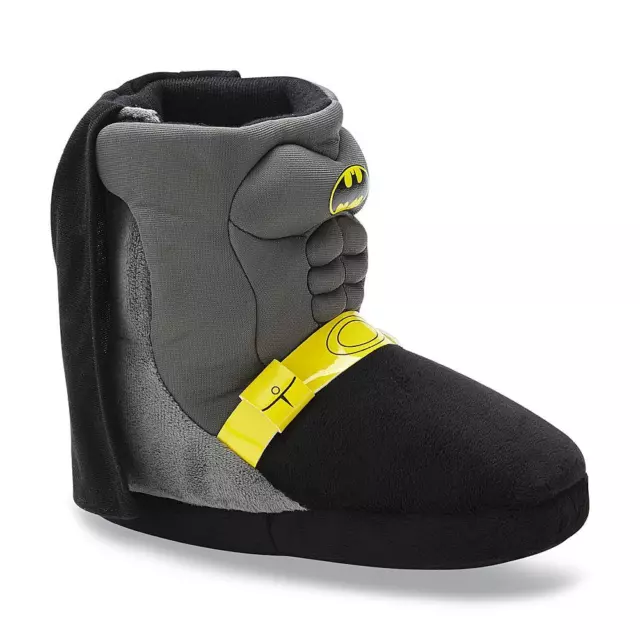 Bottes/chaussures noires à enfiler Batman DC Comics pour tout-petit garçon : 5/6-11/12 2