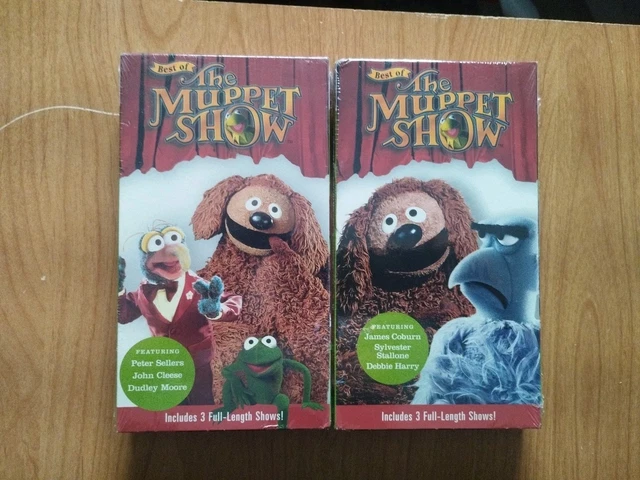 TIME LIFE BEST OF THE MUPPET SHOW VHS Volumes 4 & 9 - New & Sealed £17. ...