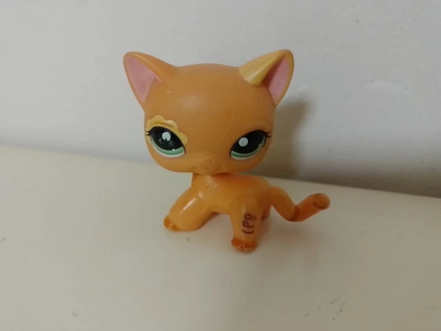 Original Littlest Pet Shop LPS chat Européen Cat kitty #733