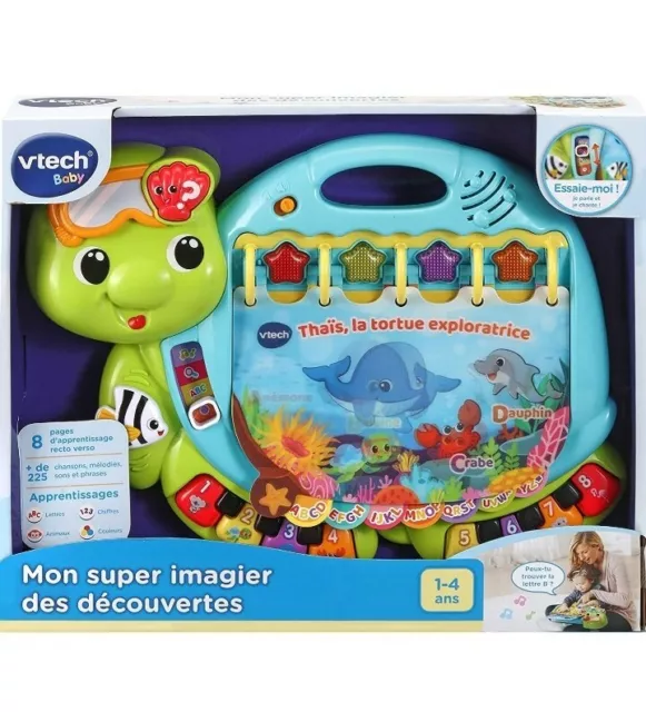 Vtech Livre Mon Super Imagier Des Découvertes Interactif