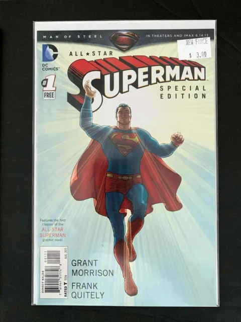 All Star Superman Edition Special  #1  Dc Comics 2013 Vf/Nm