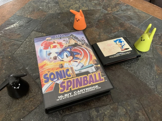 Jeu Sonic Spinball Sur Sega Megadrive - En Boîte - Sans Notice - État Correct