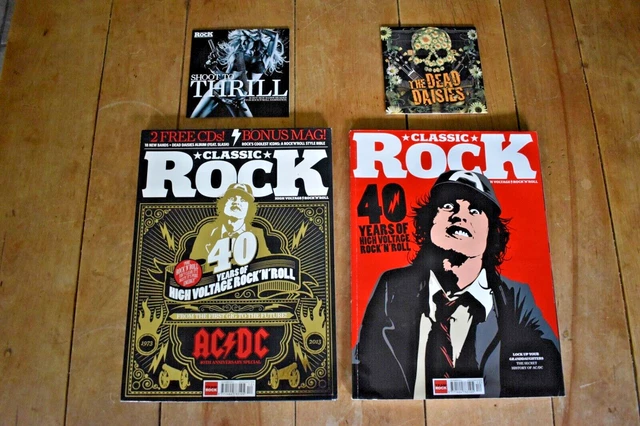 AC/DC ANNIVERSARY 40 Years Of High Voltage Classic Rock Magazine + CD's ...