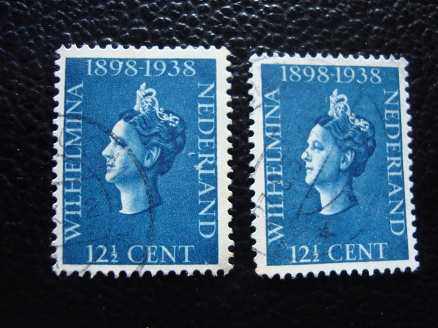 PAYS-BAS - timbre yvert et tellier n° 311 x2 obl (A30) stamp netherlands