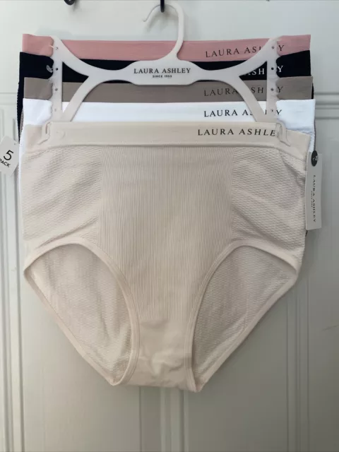 LAURA ASHLEY~5 Pack FIT PANTIES~MULTICOLOR~ STYLE # LS4063~ALL