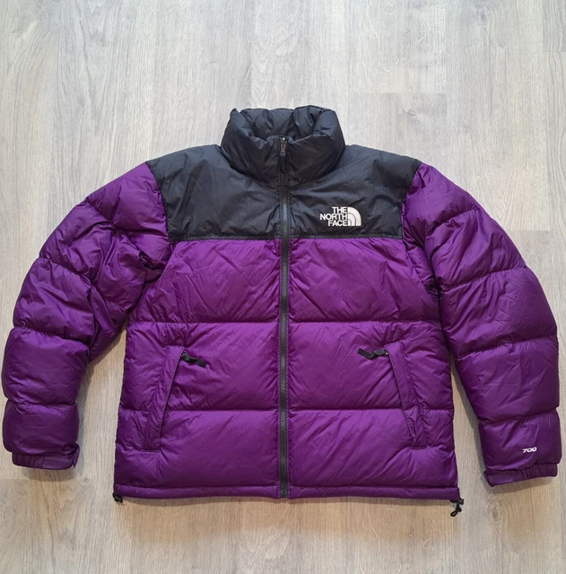 THE NORTH FACE 1996 RETRO NUPTSE PURPLE - DOWN insulated MEN'S PUFFER COAT - L