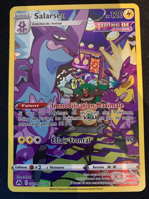 Carte Pokémon - Salarsen GG09/GG70 - EB12.5 Zénith Suprême - Neuf - FR