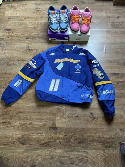 Racing Jacket Nocta Giubbotto Sunset Puffer Yellow Down Jacket NOCTA