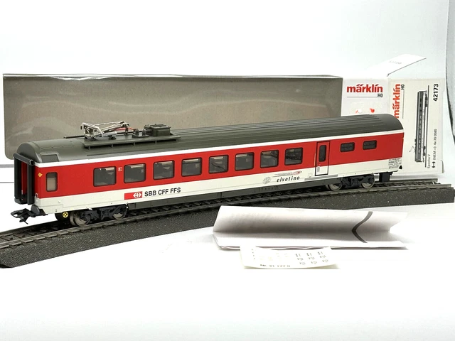 Wagon-restaurant Märklin 42173 – Elvetino SBB CFF – échelle H0 – Occasion
