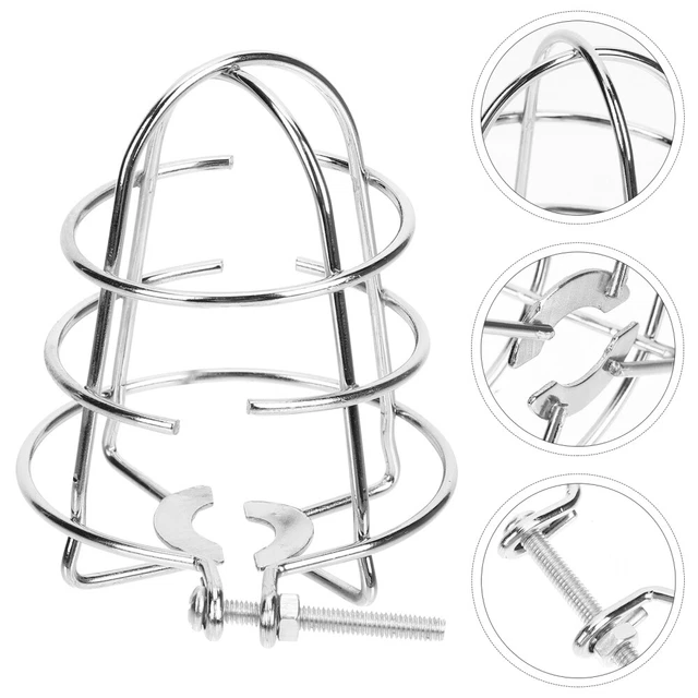 2 pz copertura irrigatore in metallo per copertura testa irrigatore supporto