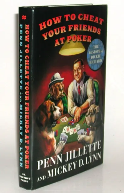 How to Cheat Your Friends at Poker, 2005 hardcover, gambling humor