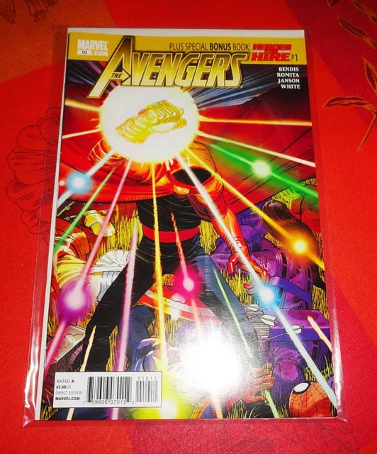 Comics VO Marvel AVENGERS N°10 – John Romita Jr - Neuf