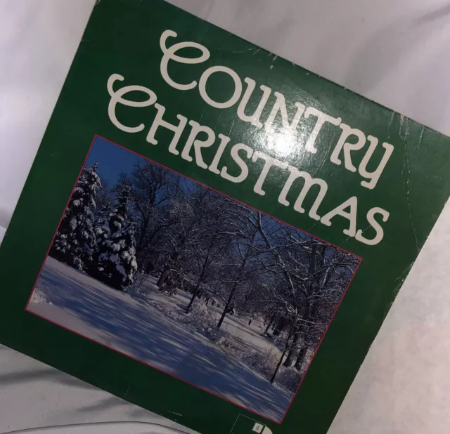 Country Christmas 1981 LP  Johnny Cash Jimmy Dean Tammy Wynette Willie Nelson