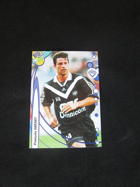 CARD CARTE SYLVAIN Wiltord Bordeaux # 43 Ds Collection Foot 2000