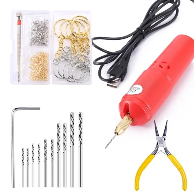 ELECTRIC HOLE PUNCH Jewelry Drilling Tools for DIY Crafts and Jewelry