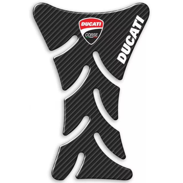 Paraserbatoio Tank Pad Adesivo 3D Protezione Serbatoio per moto DUCATI (PD008)