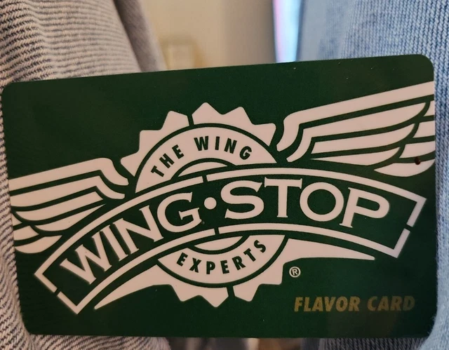 Wingstop gift deals card