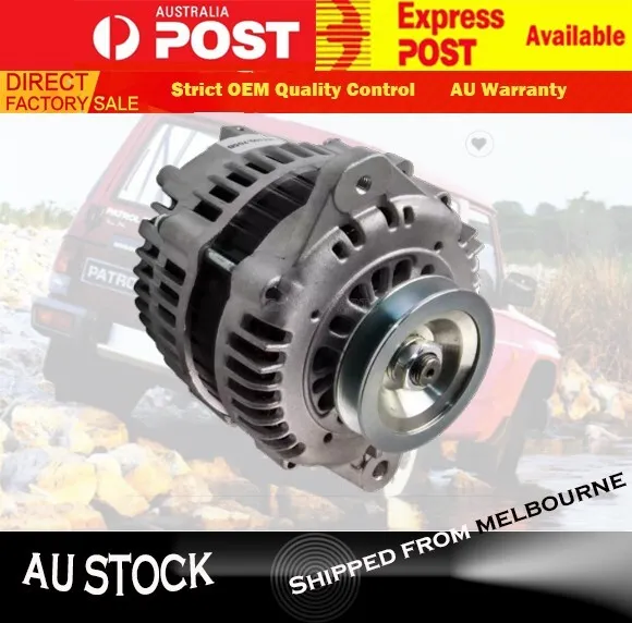 Brand New Alternator Fits Nissan Patrol GU TD42 TD42T 4.2L Diesel 1998-2010 110A