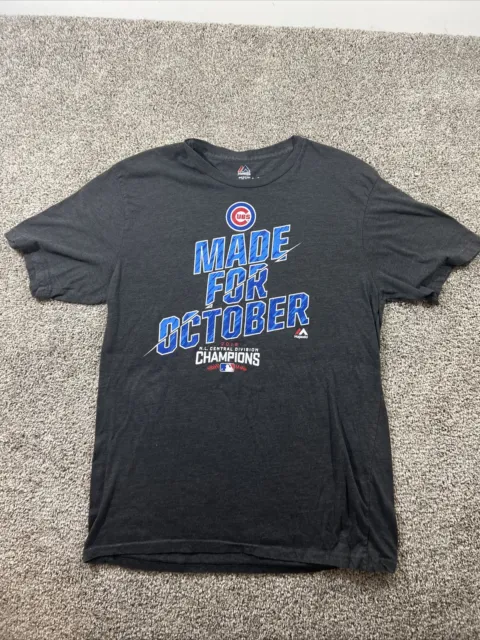 Chicago Cubs Shirt Adult XL 2016 NL Central Champions Womens