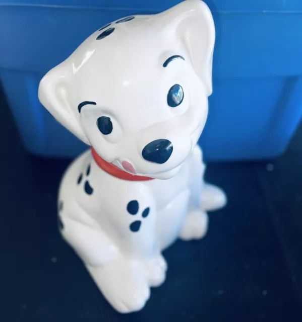 Disney 101 Dalmations Cookie Jar 1993 Treasure Craft Rolly Excellent