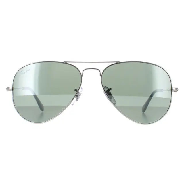 Ray-Ban Sunglasses Aviator 3025 W3275 Silver Grey Mirror Small 55mm