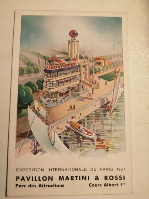 Pavillion Martini E Rossi Exposition Internazionale Di Paris