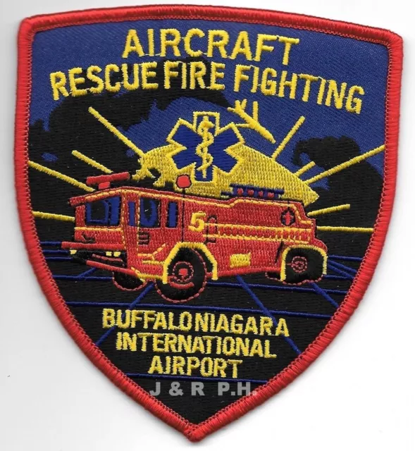 Airport - Buffalo / Niagara Int'l. Airport ARFF, NY (4" X 4.5") fire patch