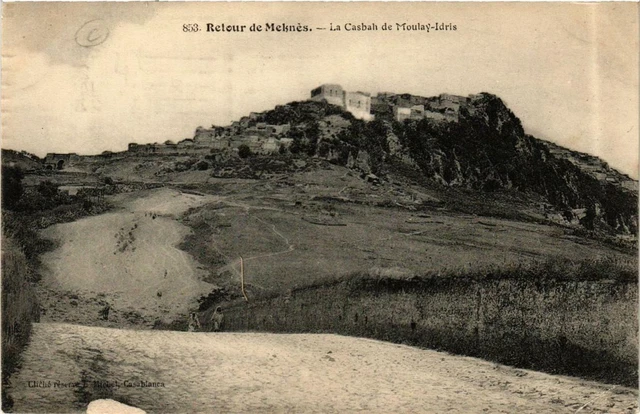 CPA AK MEKNES La Casbah de Moulay-Idris MAROC (689916)